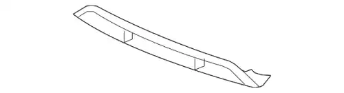 Решетка бампера VAG 4L0807683A01C