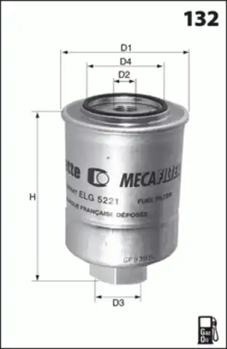 Топливный фильтр MECAFILTER G32