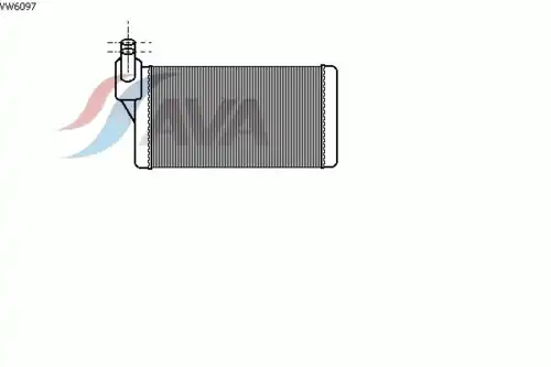 Радиатор печки AVA VW6097