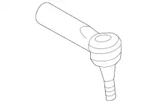 наконечник рул.тяги правой VW 7L0.422.818C VAG