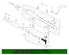 наконечник рул.тяги правой VW 7L0.422.818C VAG