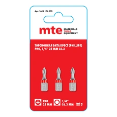 БИТА 1/4 PH0 TORSION 25MM 2614176270 MTE