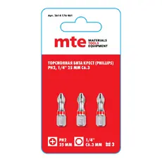 БИТА-1/4 PH2 TORSION 25MM 2614176461 MTE