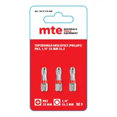 БИТА 1/4 PH3 TORSION 25MM 2614176648 MTE