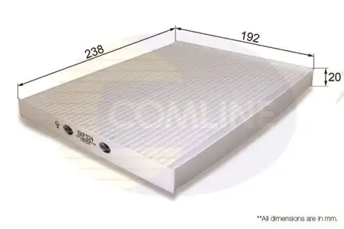 Салонный фильтр COMLINE EKF324