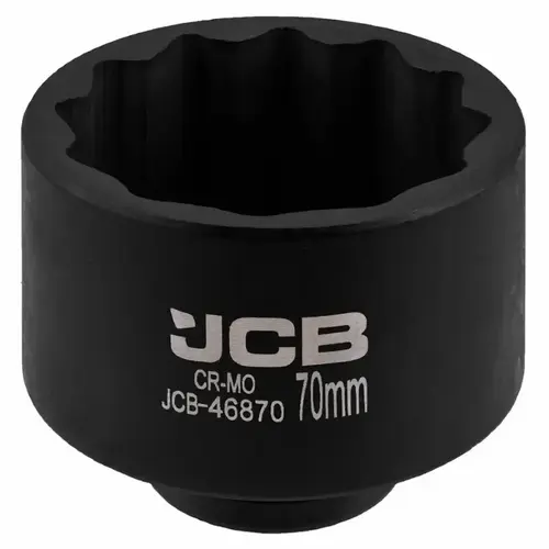 Головка ударная 3/4', 70мм (12гр.) 65604 JCB