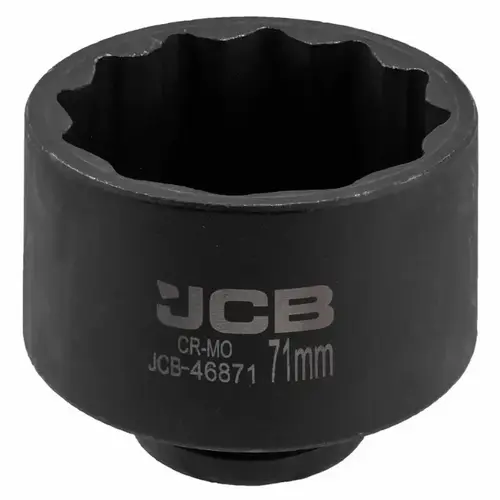 Головка ударная 3/4', 71мм (12гр.) 65601 JCB