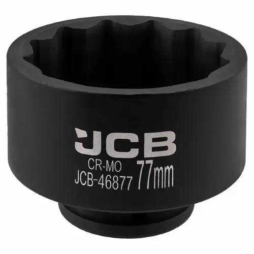 Головка ударная 3/4'', 77мм (12гр.) 65629 JCB