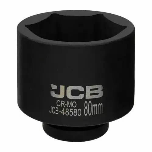 Головка ударная 80мм (6гр.), 1' 61061 JCB