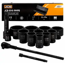 Набор инструментов ударных 15пр., 1' (12гр.) 65112 JCB
