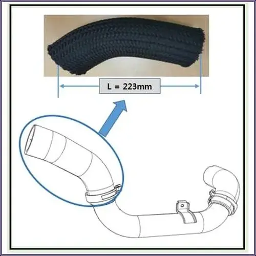  HOSETCHARG TO ICOOLER 2361434101 SSANGYONG