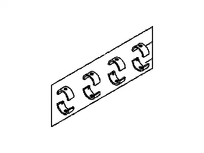 ВКЛАДЫШИ ШАТУННЫЕ 0.25 92028818 GM