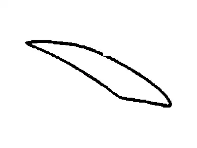 Уплотнитель стекла 96457230 GM