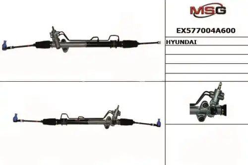 Рулевая рейка MANDO EX577004A600
