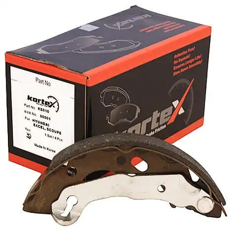 Тормозные колодки барабанные KORTEX KS010