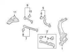 Рычаг подвески VAG 8D0.407.509C