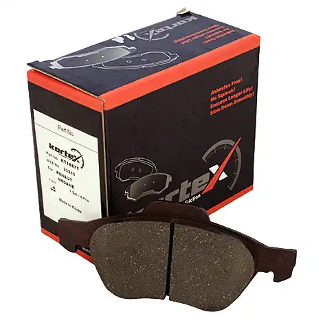 Тормозные колодки дисковые KORTEX KT1687T