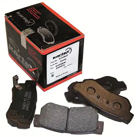 Тормозные колодки дисковые KORTEX KT3284T