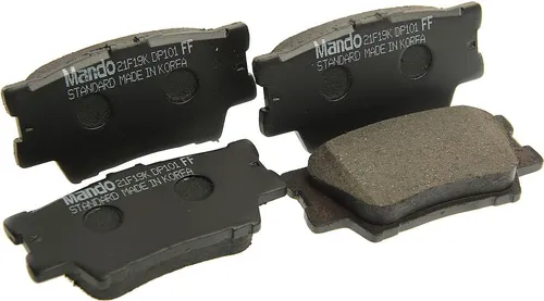 Тормозные колодки дисковые задняя ось MANDO MPT14