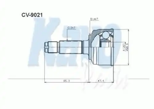 CV JOINT KIT CV-9021 KAVO PARTS