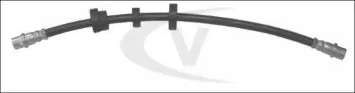 шланг тормозной перед. VW V10-4121 VAICO