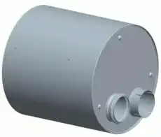 резонатор глушителя DAF 25 61 46 10 TWINTEC