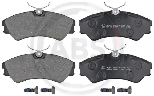 Тормозные колодки дисковые передняя ось A.B.S. 36752