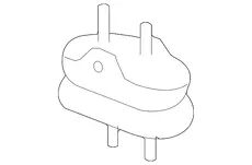 MOUNT,TRANS 25805303 PONTIAC