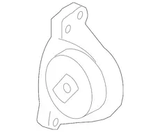 MOUNT,TRANS FRT 15862979 PONTIAC