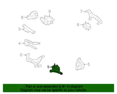 MOUNT,ENG 25979417 PONTIAC