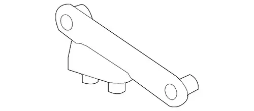 BRACKET,ENG MT SNBR 15292987 PONTIAC