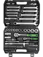 Набор инструментов 82 предмета 1/4' + 1/2' Серия PRO 82+ pcs LT92010110010 LUCKTECH