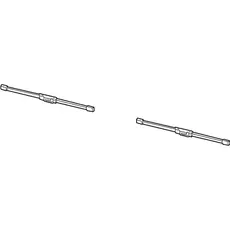 BLADE, FRONT WIPER 68383 600AB JEEP