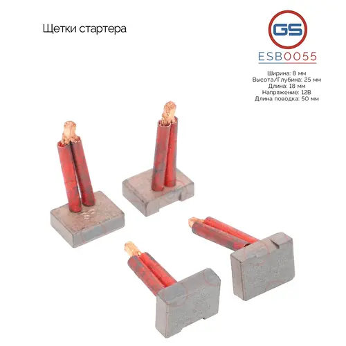 ESB0055 Щетки стартера GS