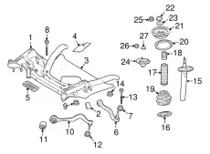 Рычаг подвески BMW 31 12 6 777 940