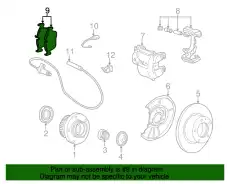 Тормозные колодки дисковые BMW 34 11 6 752 731