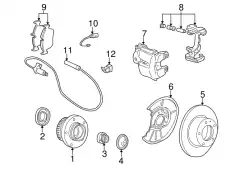 Тормозные колодки дисковые BMW 34 11 6 752 731