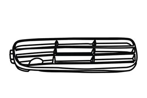 Решетка бампера WXQP 371233