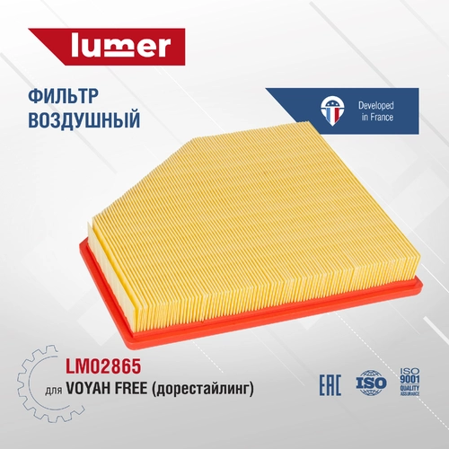 Фильтр воздушный LUMER LM02865
