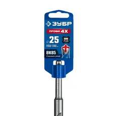 ПРОФИ-4Х 25x1200 мм, SDS-plus бур (29313-1200-25) ЗУБР