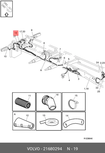 CONNECTOR 21680294 VOLVO
