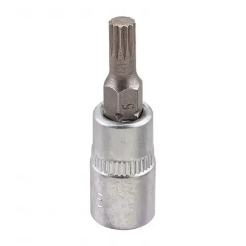 Головка-бита 12-гранная 1/4', M5 65236 ROCK FORCE