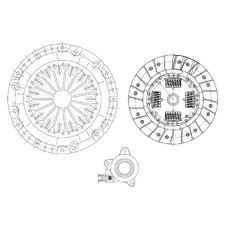 Комплект сцепления TRIALLI FR 2732