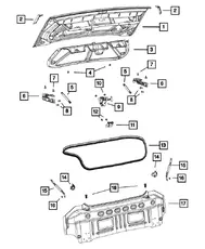 KNUCKLE, FRONT 68449 543AA DODGE