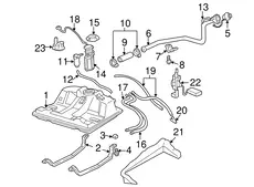 COVER,FUEL SDR 10402657 PONTIAC