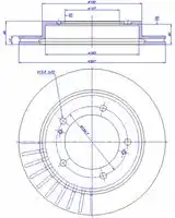 Тормозной диск CAR 142.971