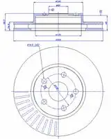 Тормозной диск CAR 142.985