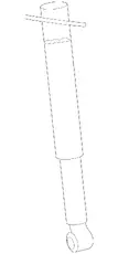 ABSORBER,RR SHK 25831694 PONTIAC