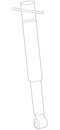 ABSORBER,RR SHK 25831694 PONTIAC