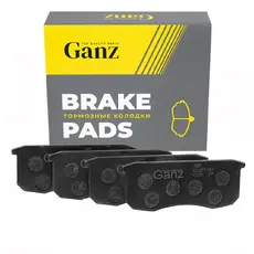 Тормозные колодки дисковые GANZ GIJ07187